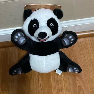 - Brand New Happy Tail Double Stitches Dog Toy With SqueakerPanda  9”